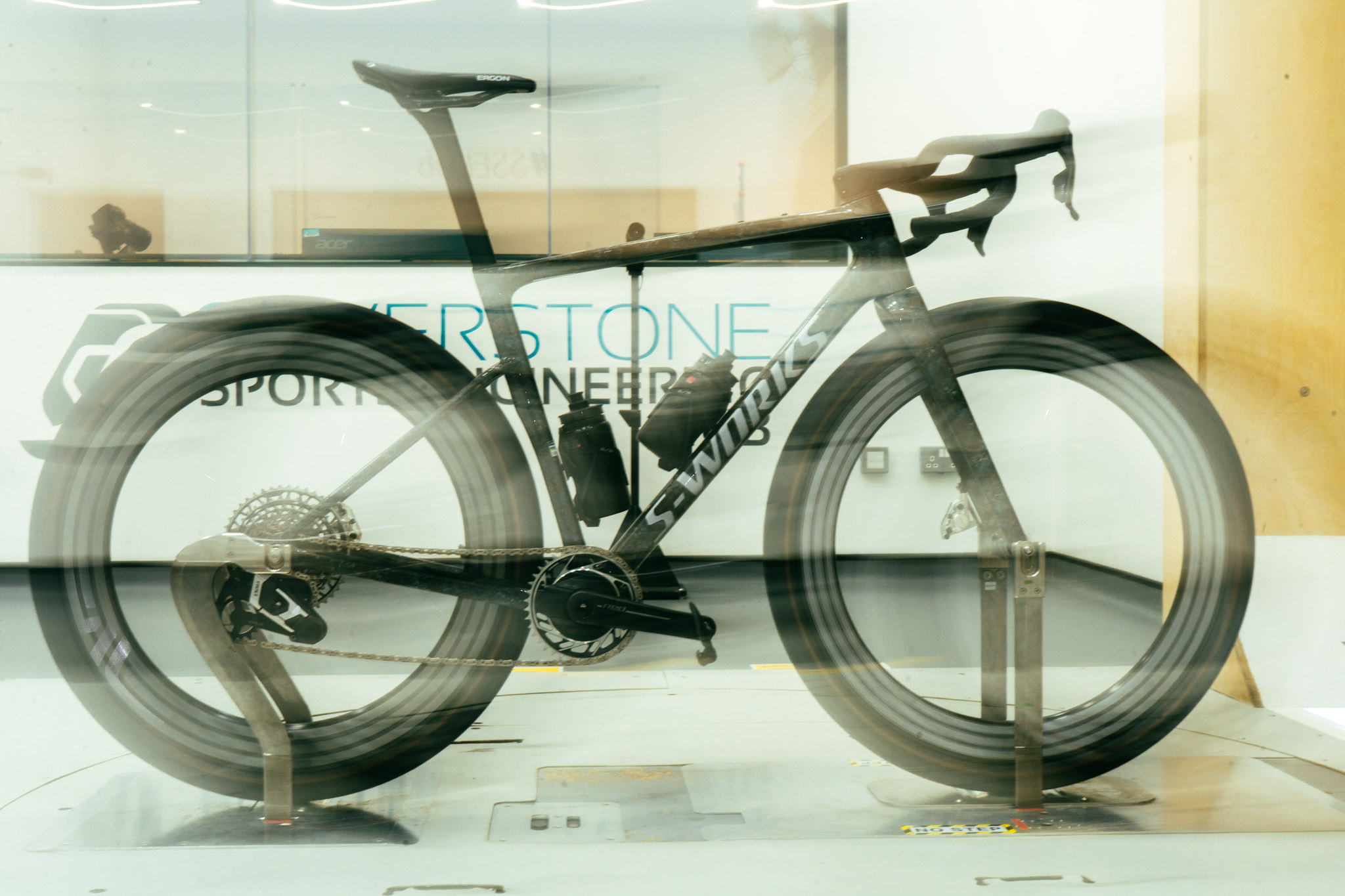 Specialized S-Works Crux tested in the wind tunnel