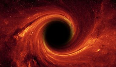 Astrophysicists discover primordial black hole 'winking' at us from space