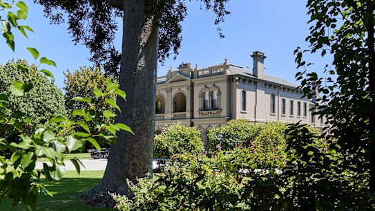 The Bastas family owns the Toorak property Coonac, one of the country’s most expensive homes.