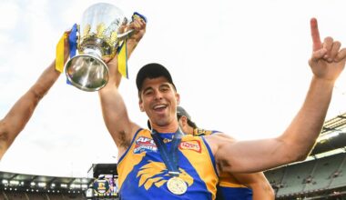 Jamie Cripps: West Coast Eagles premiership forward announces retirement after injury ends season