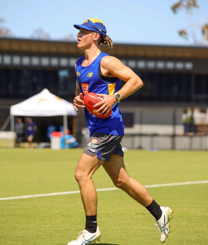 Jai Culley was drafted to the Eagles in 2022.