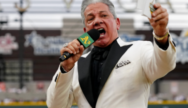 Bruce Buffer Announces Athletics Lineups In Las Vegas