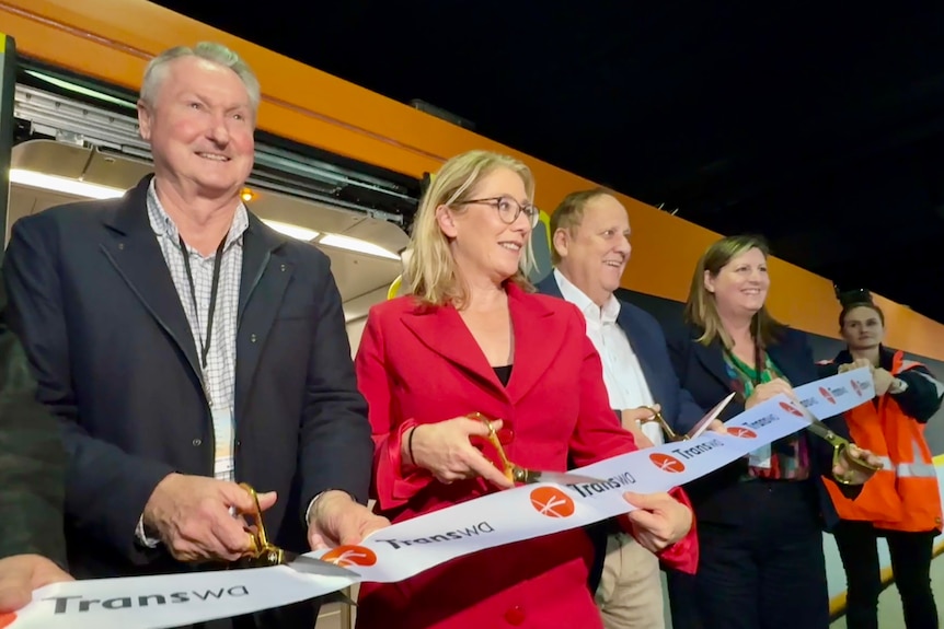 Transport Minister Rita Saffioti is holding ribbon-cutting ceremony for new train services