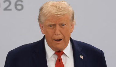 US politics live updates: Trump says US ‘will go right back to dropping bombs’ if Iran doesn’t ‘behave’