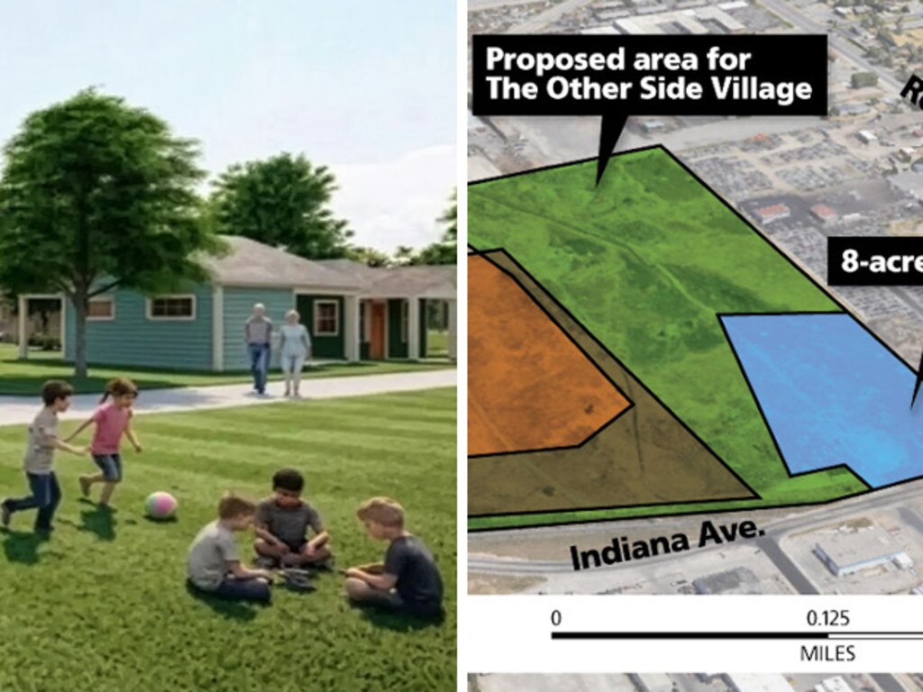 New tiny home village has $400 rent, a gym and free Healthcare—Here’s Who Gets To Live There