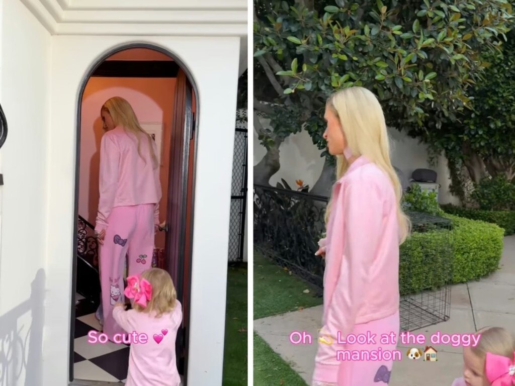 Paris Hilton shows off lavish ‘doggie mansion’ at $90m home