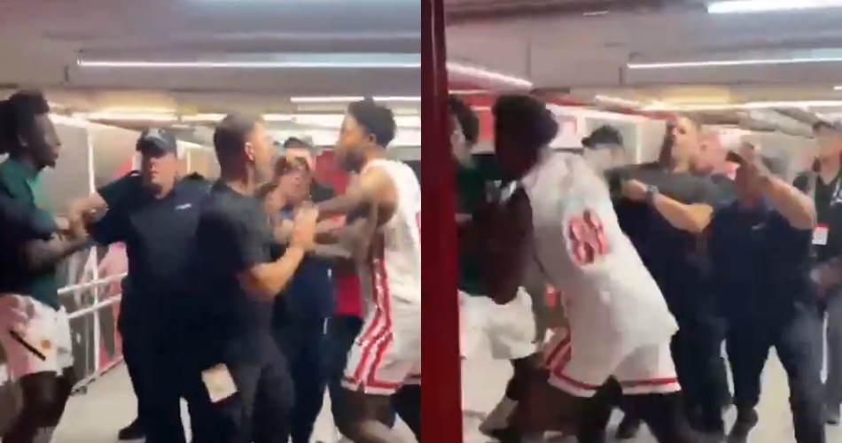 Kendrick-Nunn-Tyrique-Jones-Olympiacos-Panathinaikos-Game-5-brawl