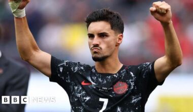 'Football was always in our blood': Canada midfielder's journey to World Cup history - BBC