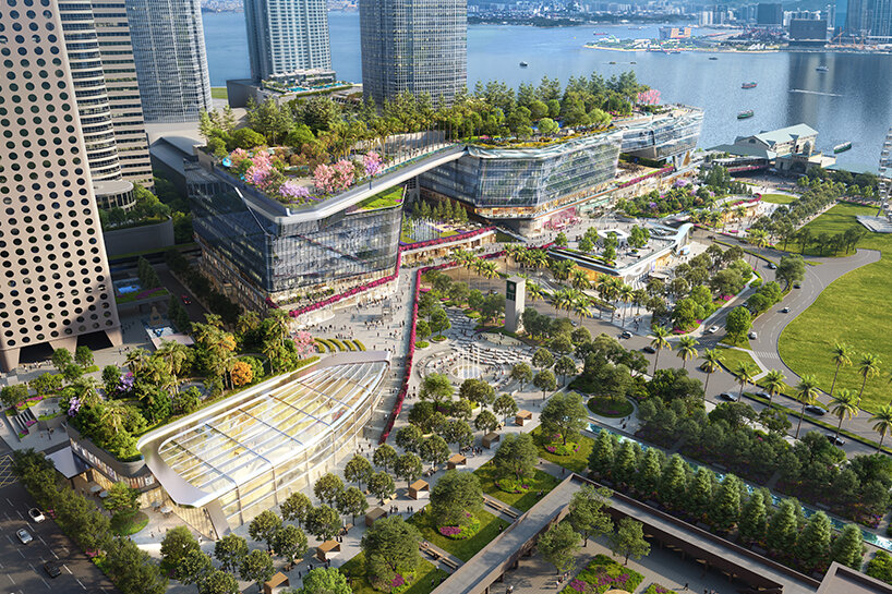 sculptural kiosk and artistic intervention activate a pathway along the hong kong waterfront - 1
