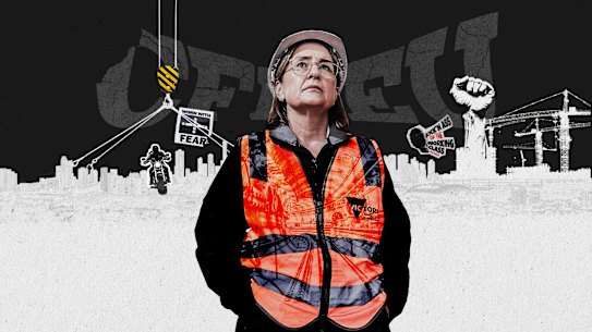Victorian Premier Jacinta Allan’s government was warned the CFMEU’s behaviour was drastically affecting project delivery.
