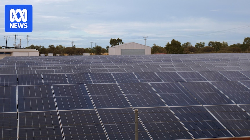 Windorah's new solar farm and battery system expected to cut diesel usage by half