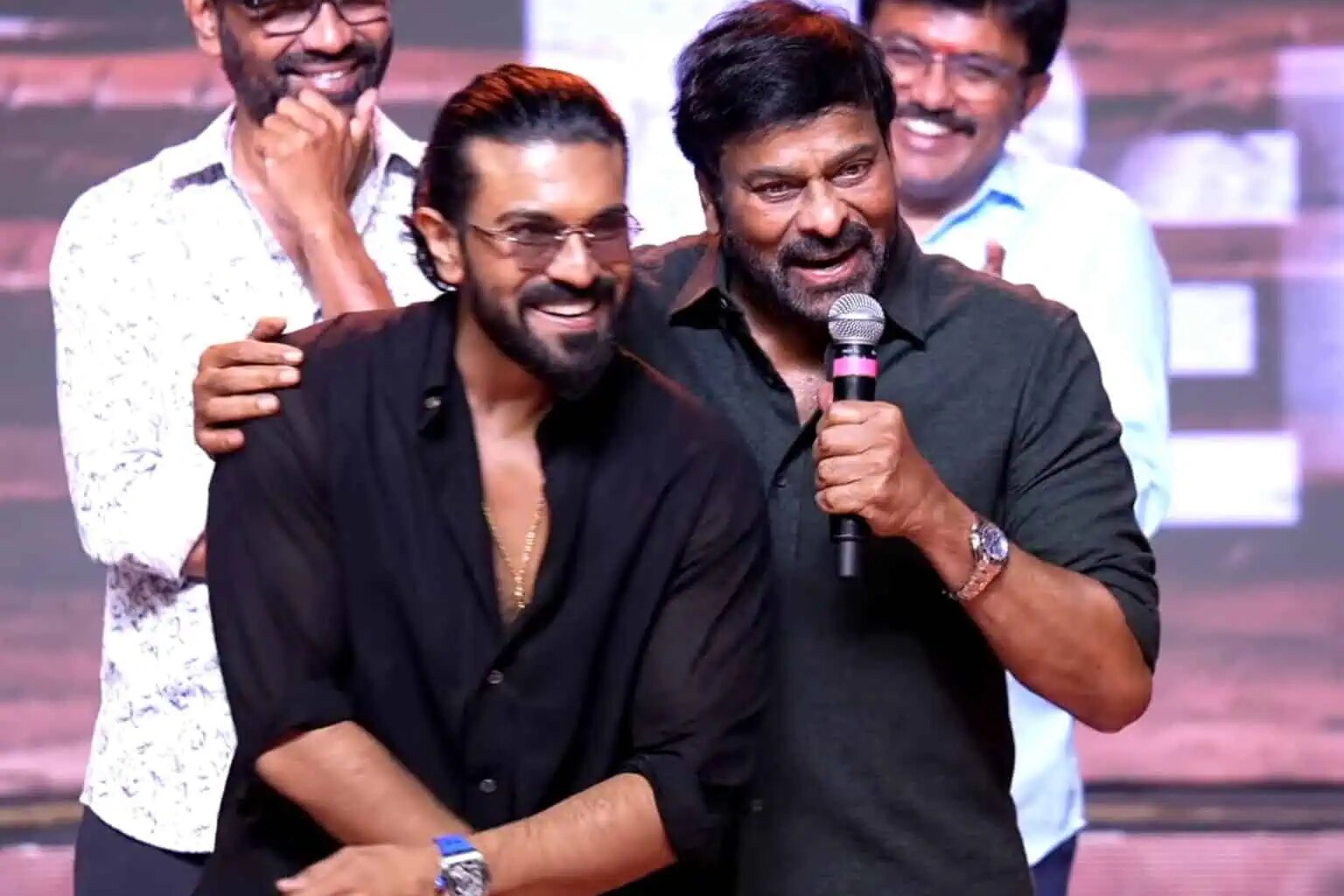 Chiranjeevi Crowns Charan the New Age Megastar