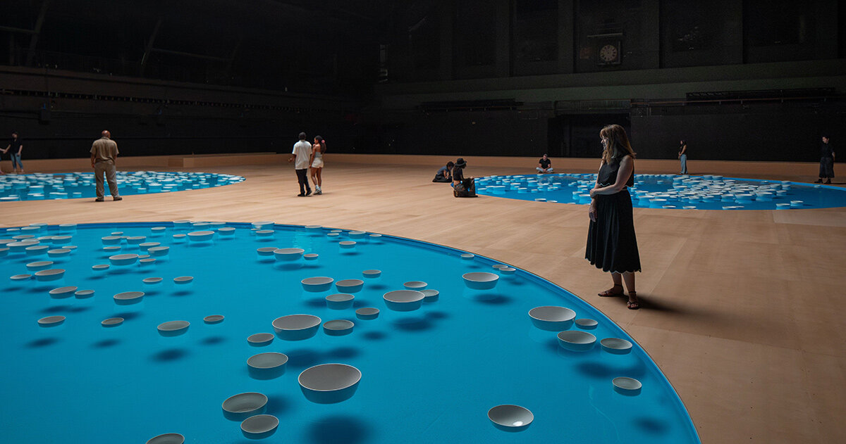 céleste boursier-mougenot's aquatic soundscape arrives in NYC