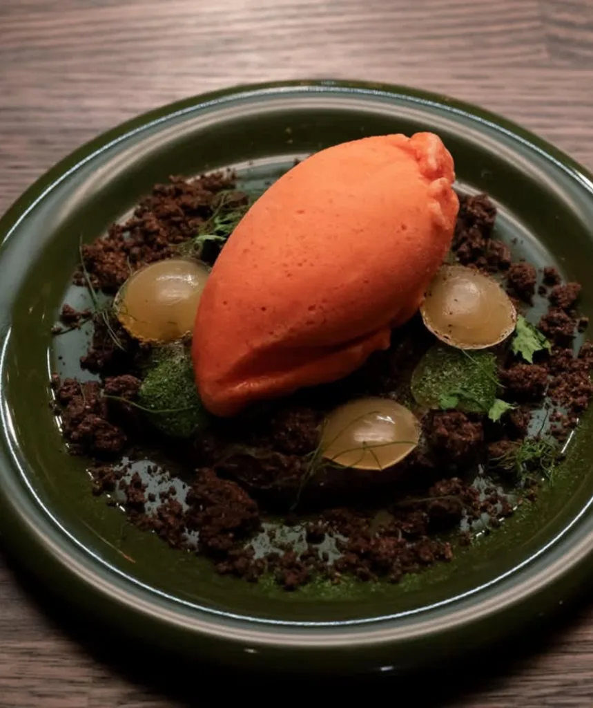 Image of Bella's Nonna's Garden dessert on MasterChef Australia.