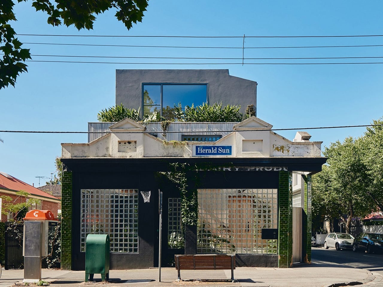 This 1910 Melbourne Corner Shop Is Now a Three-Story Home With a Garden as Its Front Door