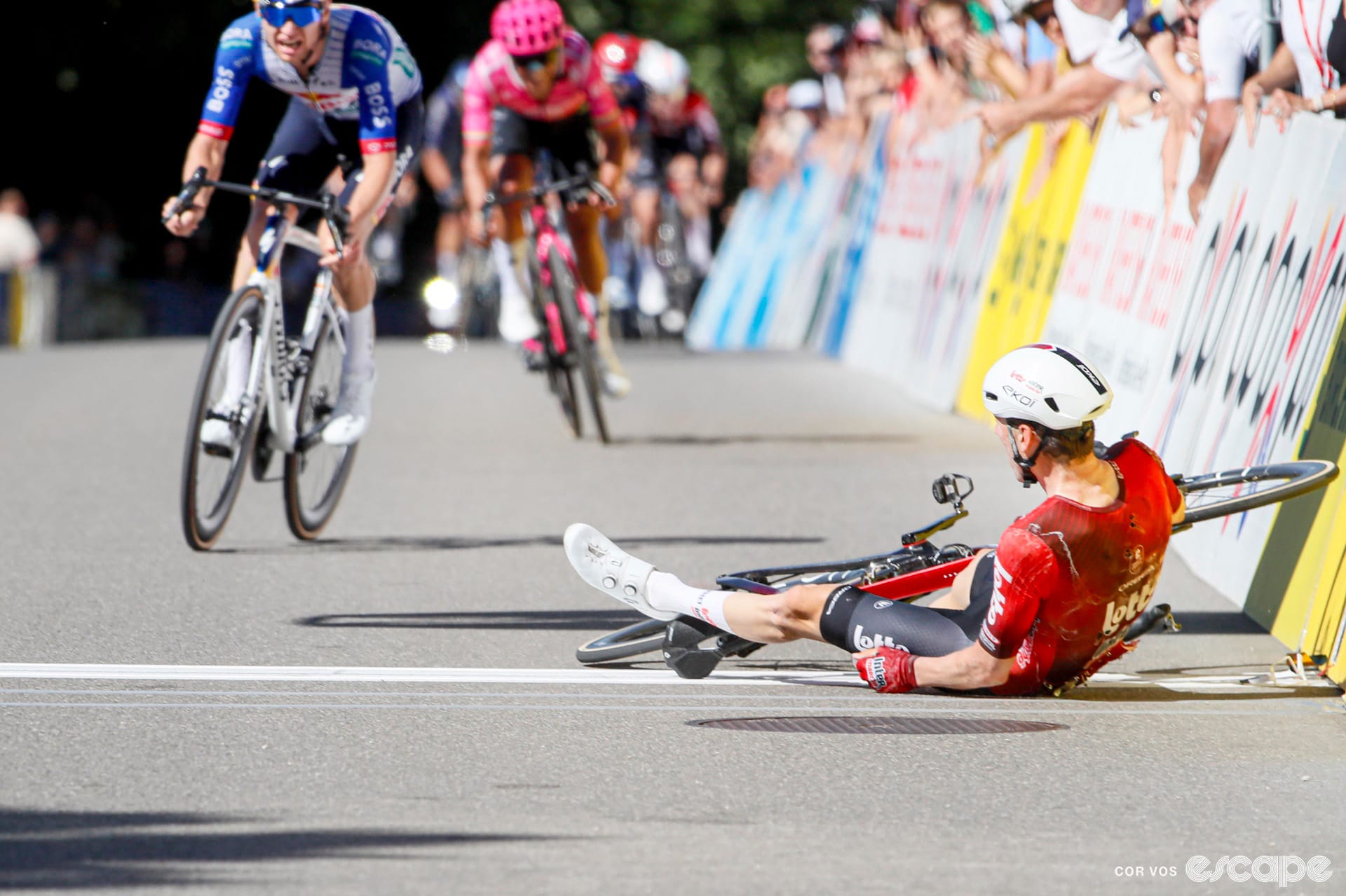 'A story worth framing': Anatomy of Liam Slock's viral victory photo