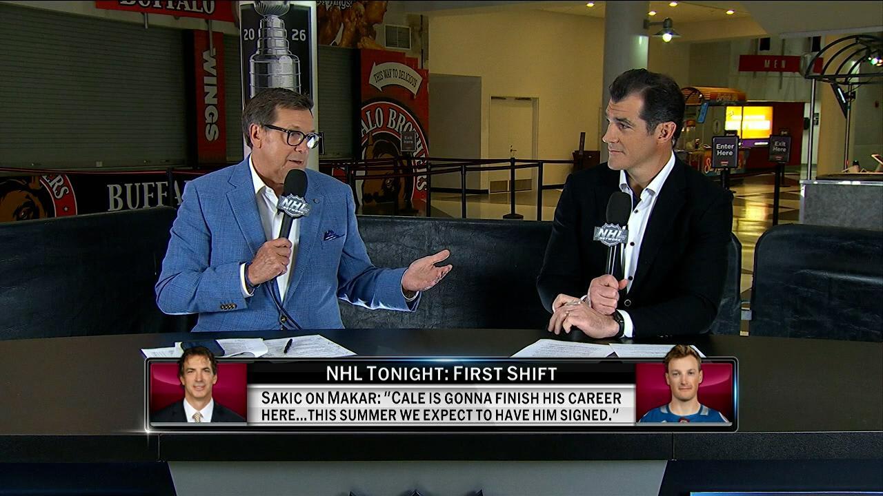 Joe Sakic on Cale Makar's future with the Avalanche