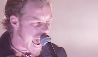 Metallica onstage in 1997