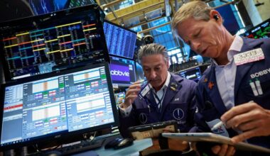 Wall Street slumps as chips slide, robust jobs data stokes fears of hawkish Fed
