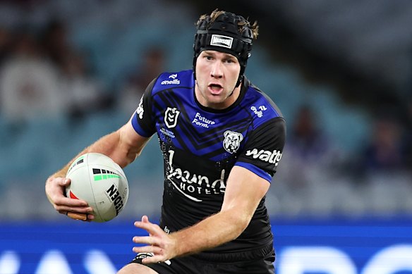 Matt Burton thrived in his return to centre against Manly.