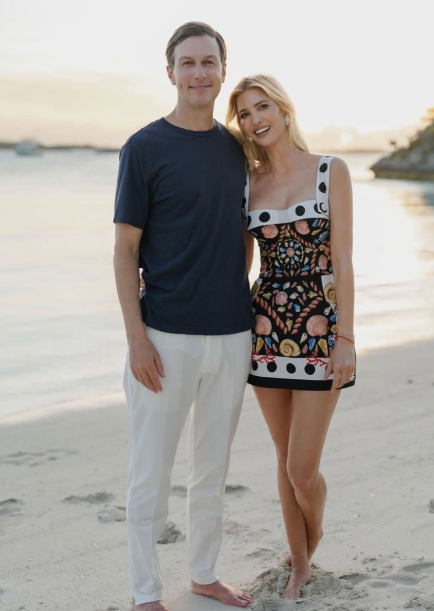 Ivanka Trump shared a glimpse into her stylish Bahamas vacation, featuring standout fashion moments, family celebrations and picturesque ocean views.