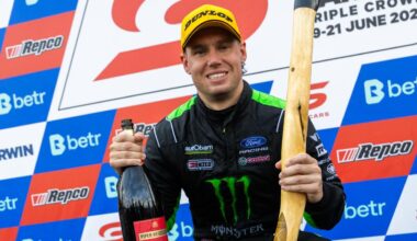 Supercars 2026: Cam Waters claims first race win since February 2025, Brodie Kostecki struggles continue, Darwin race results