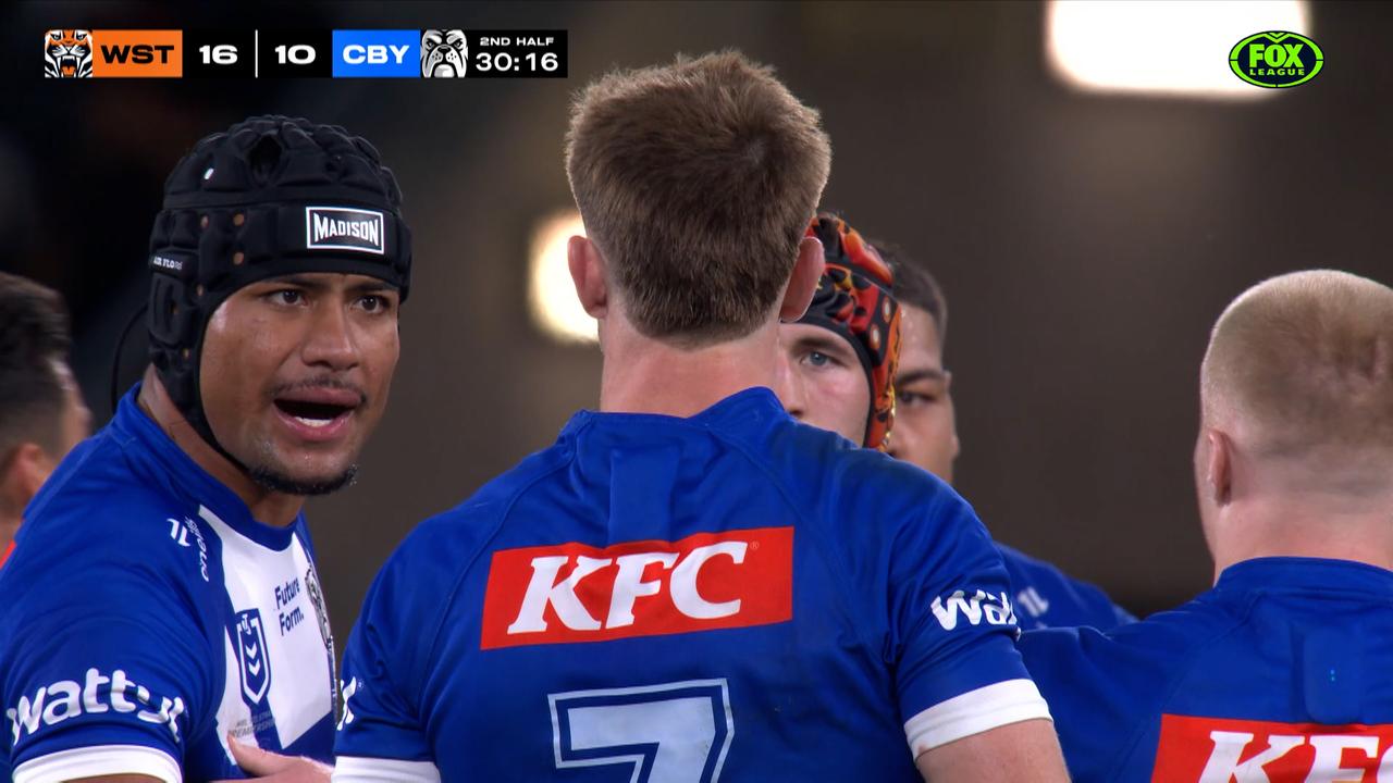 NRL 2026: Lachlan Galvin and Stephen Crichton involved in heated altercation, Canterbury Bulldogs speak on rumours of rocky relationship, nrl news
