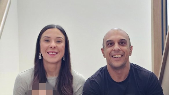 Vandenberg and her partner, Simon Vallone, who was expelled from the ALP last year.