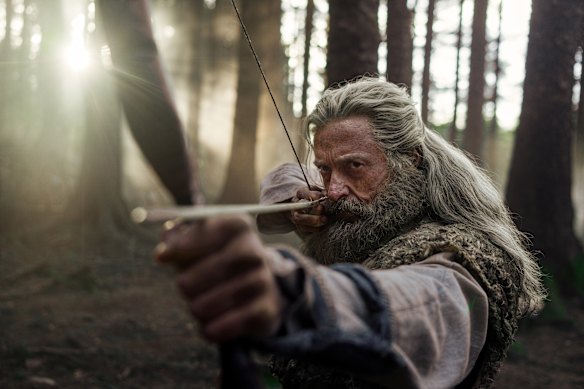 Hugh Jackman in The Death of Robin Hood: “It was just a beautiful script.″⁣