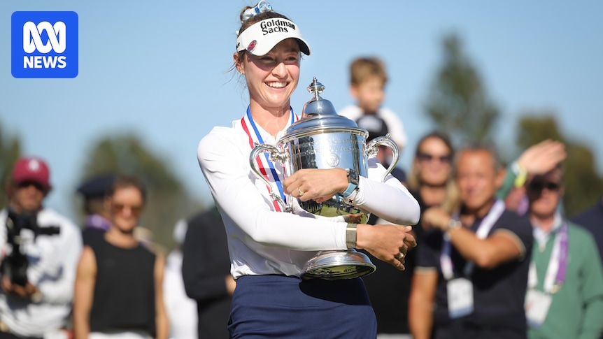 Nelly Korda wins US Women's Open title by one stroke ahead of Charley Hull and Gaby Lopez