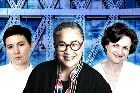 Agatha Gothe-Snape, Kylie Kwong and Julie Gibbs were among the nine consultants hired during the program.