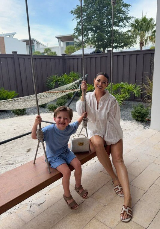 TV star Jessica Wright has shared the horrifying moment her son was injured at a kid’s birthday party. 
