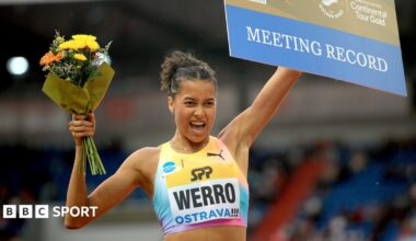 Swiss 800m runner Audrey Werro