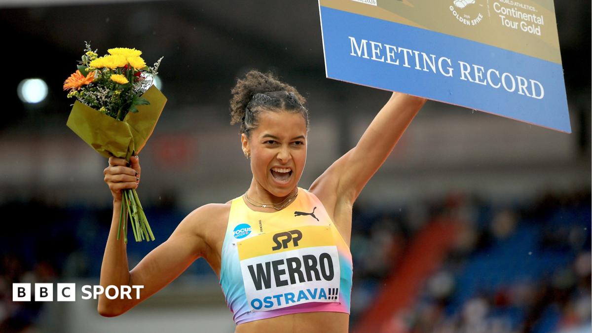 Swiss 800m runner Audrey Werro