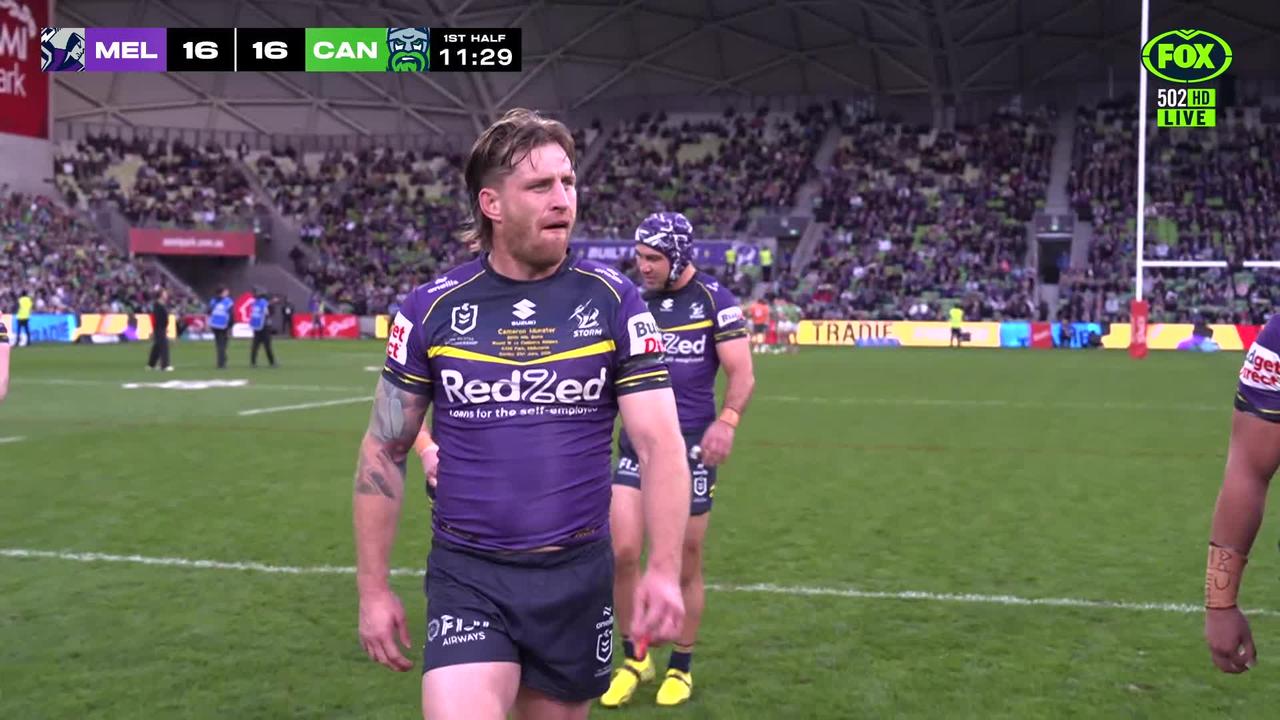 NRL 2026: Melbourne Storm def Canberra Raiders, score, results, highlights, Will Warbrick scores three tries, Canberra Raiders' season nearly over