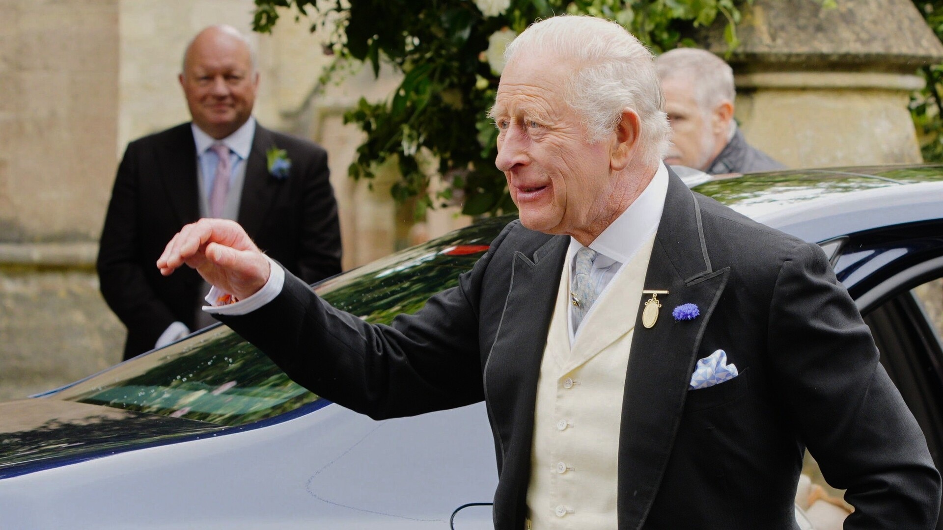 Royal family attends wedding of Peter Phillips and Harriet Sperling