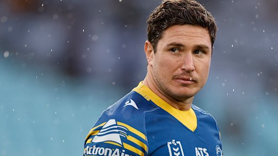 Mitchell Moses won’t feature for the Eels on Monday.