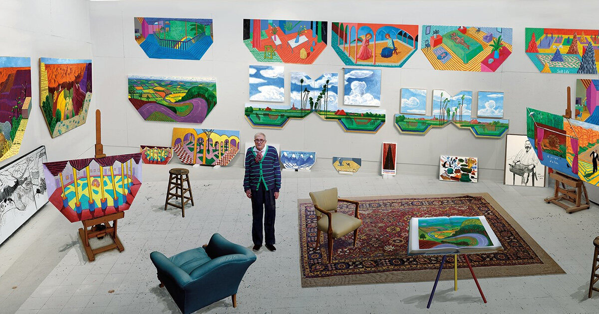 david hockney, who filled the world with color, dies aged 88