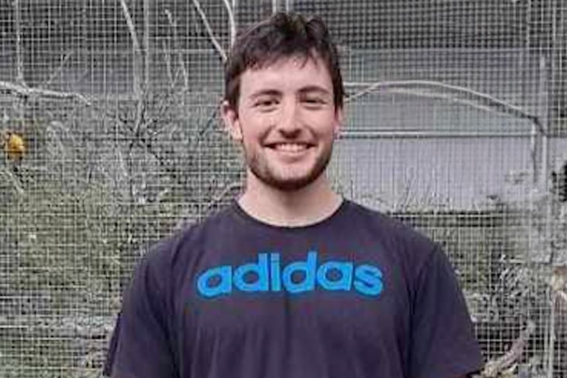 Images showing police search for missing man