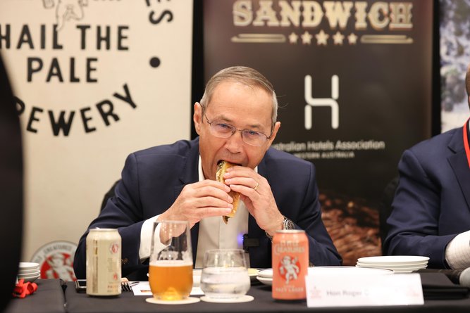 Roger Cook was on the judging panel.