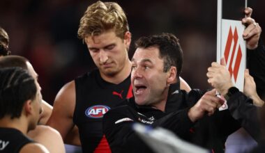Essendon step up bid for AFL draft assistance as coaching panel snub gets called out