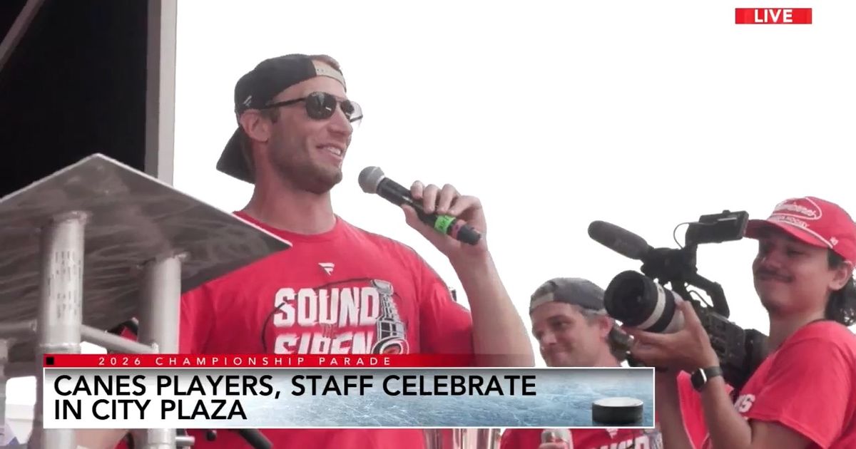 Relive the best moments with the Carolina Hurricanes from the Stanley Cup parade and celebration :: WRAL.com