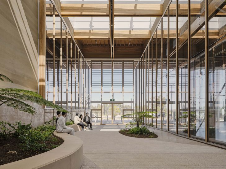First Building, Bradfield City Centre, by Hassell.