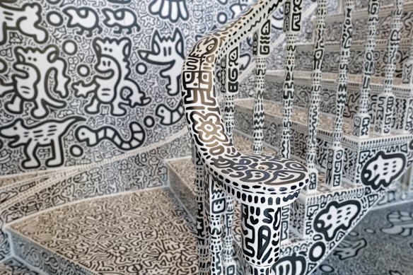 The project took three years and consumed 2296 pen nibs.