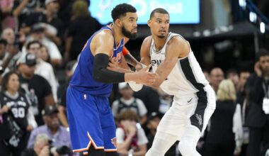 Karl-Anthony Towns Drops 4-Word Warning to Victor Wembanyama on Live TV As Spurs Star’s Finals Struggles Continue
