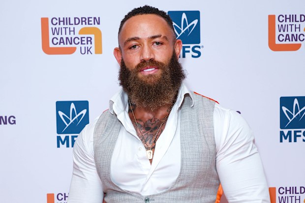 UK TV star Ashley Cain