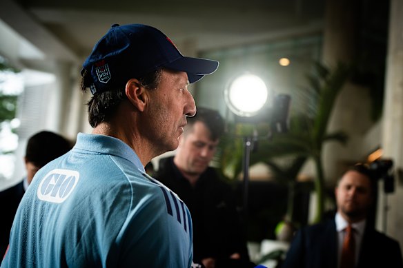 Laurie Daley has felt the Origin blowtorch as this campaign has worn on.