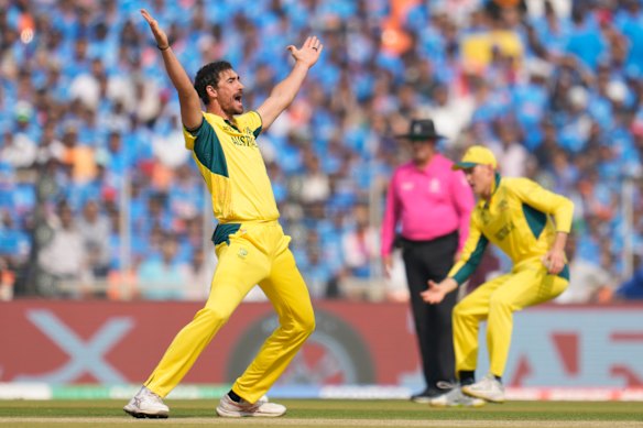 Mitchell Starc has a fearsome reputation as a white-ball bowler.