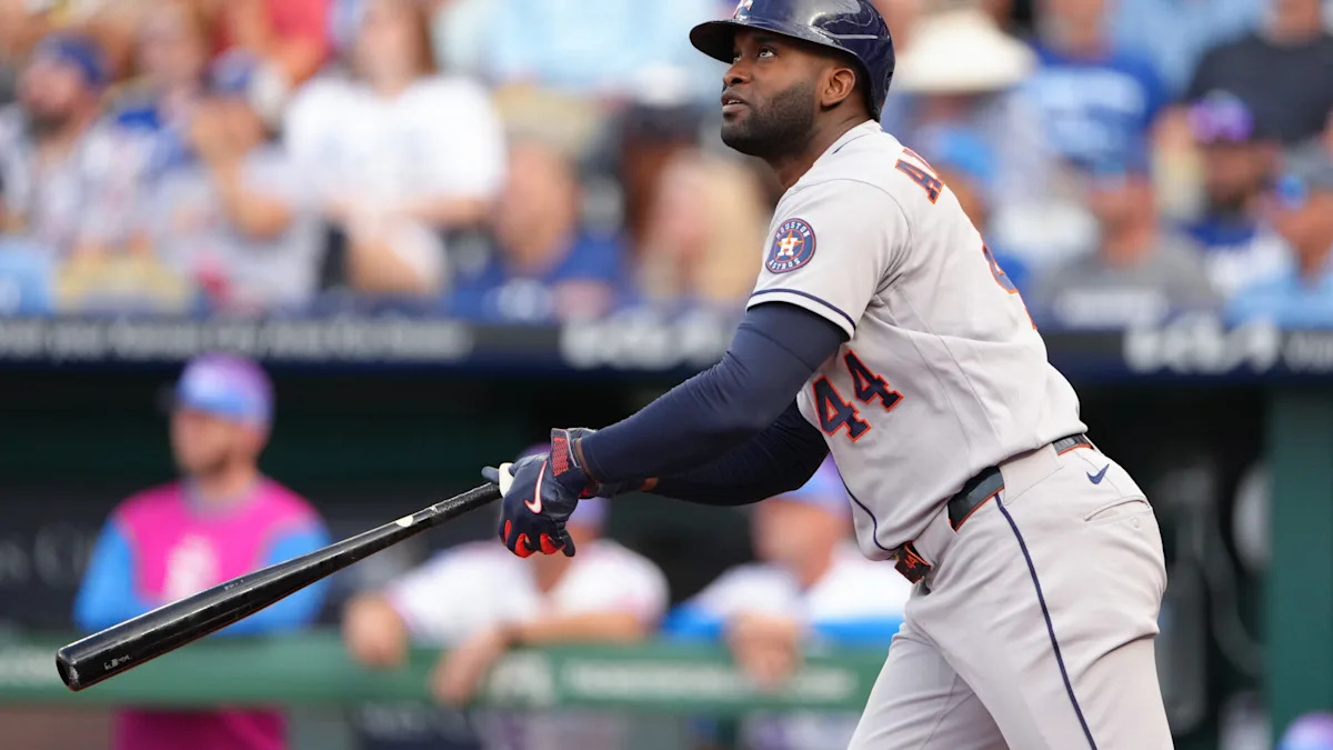 Astros slugger Yordan Alvarez becomes 1st MLB player to hit grand slam, multi-run HR in 1st inning