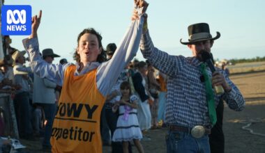 Young station ringers win Battle of the Barkly at the NT outback's Brunette Races